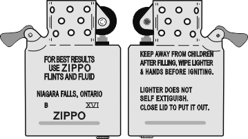 Zippo Canada - Insert  B - 2000
