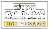 Mitgliedskarte - Zippo Club Austria