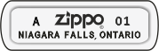 Zippo Canada - Bottom Stamp Slim 2001