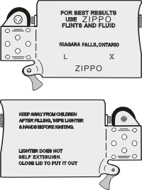 Zippo Canada - Insert Slim 1994