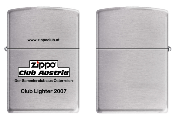 Zippo Club Austria  -  Club Lighter 2007