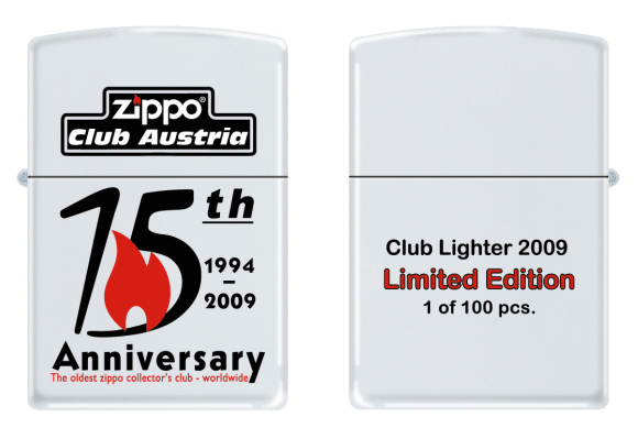 Zippo Club Austria  -  Club Lighter 2009