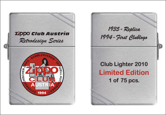 Zippo Club Austria  -  Club Lighter 2010
