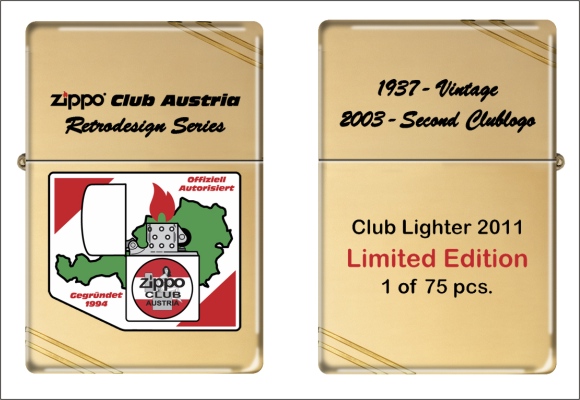 Zippo Club Austria  -  Club Lighter 2011