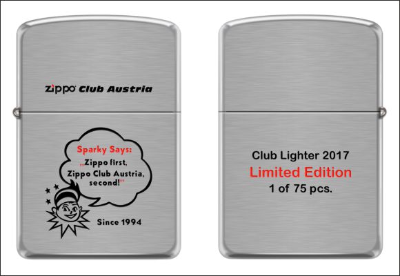 Zippo Club Austria - Club Lighter 2017